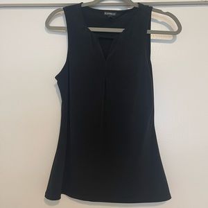 Express cami with v cut off - black & white bundle